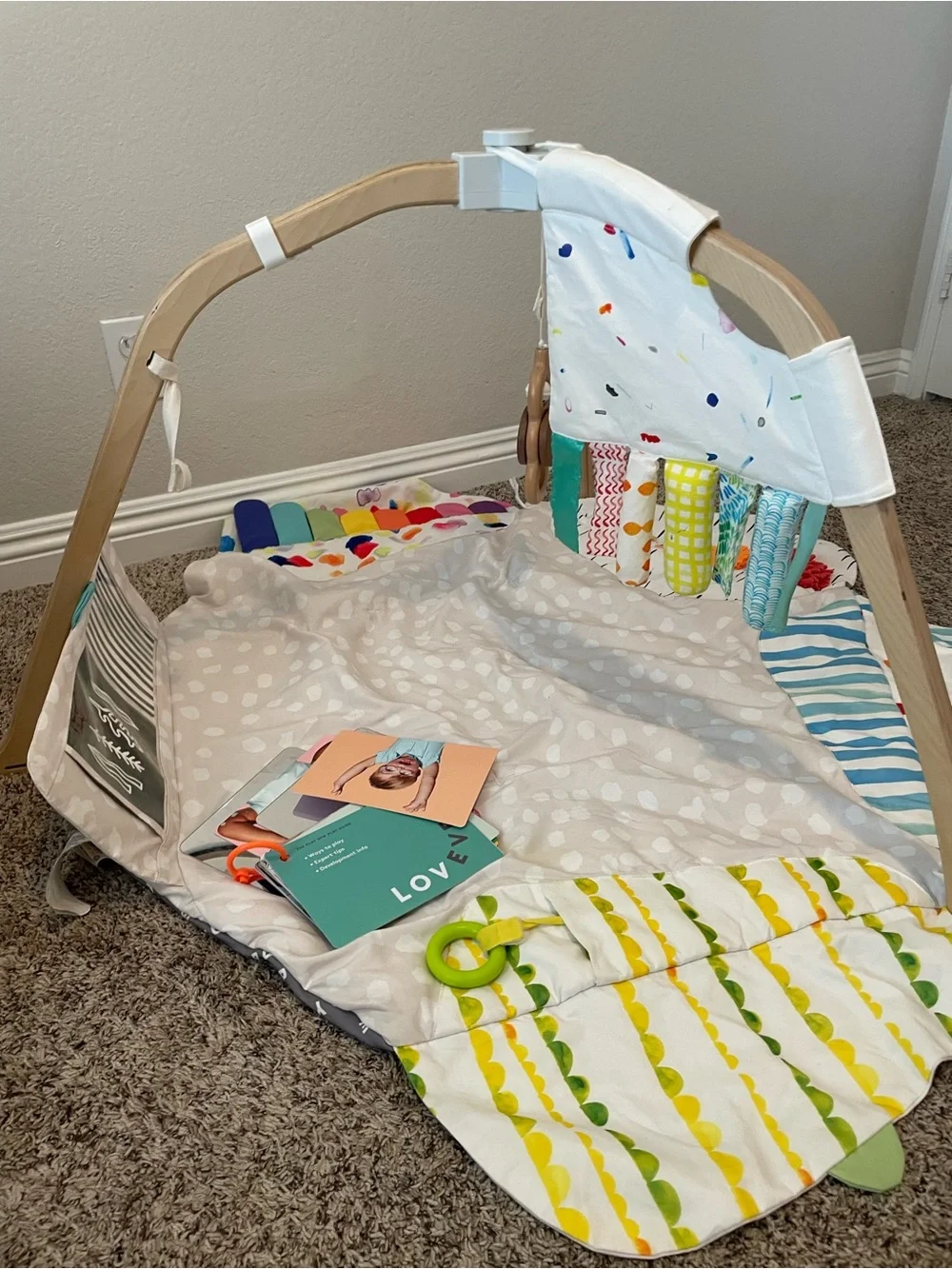 Lovevery Play Gym with Multicolor Toys